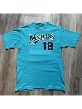 Vintage 90’s Florida Marlins Baseball MLB t shirt M